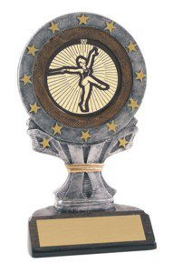 All Star Baton Twirling Resin Trophy