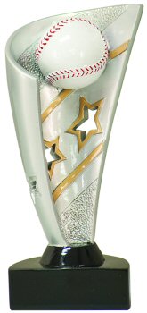 Banner Design Baseball Resin Figure