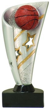 Banner Design Basketball Resin Figure
