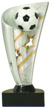 Banner Design Soccer Resin Figure