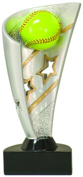 Banner Design Softball Resin Figure