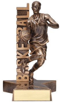 Male Basketball Billboard Trophy