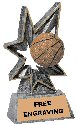 Bobble Basketball Resin Trophy