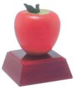 Apple Teacher Resin Statue Trophy