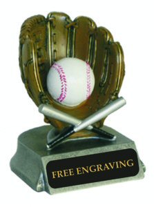 Classic Baseball Theme Resin