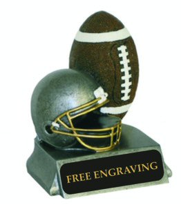 Classic Football Theme Resin