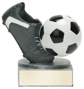 Color Tek Soccer Ball and Shoe Resin Award