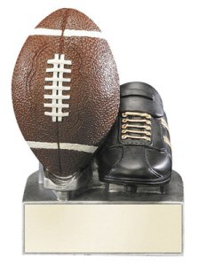 Color Tek Football Shoe and Ball Resin Award