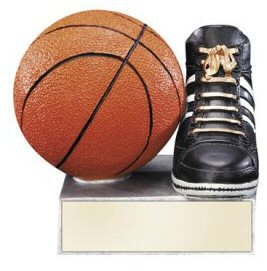 Color Tek Basketball Sneaker and Ball Resin Award