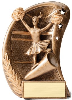 Curve Cheerleader Resin Award