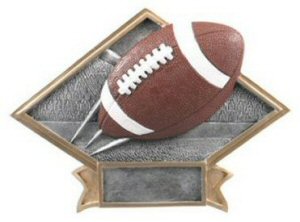 Football Diamond Resin Plate