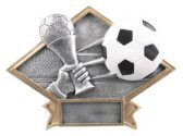 Soccer Diamond Resin Plate