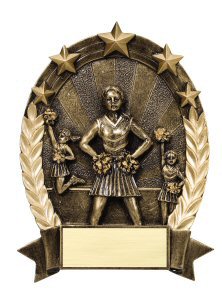 Five Stars Cheerleading Oval