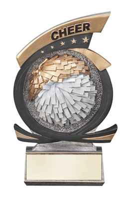 Gold Star Cheer Resin