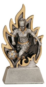 Ignite Female Soccer Resin Award