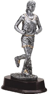 Female Runner Resin Sculpture