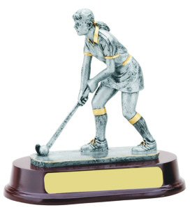 Field Hockey Resin Sculpture