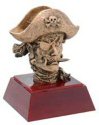 Pirate Mascot Resin Statue
