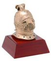 Knight Mascot Resin Statue