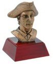 Minuteman Mascot Resin Statue
