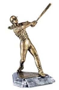 Masterworks Softball Batter Sculpture