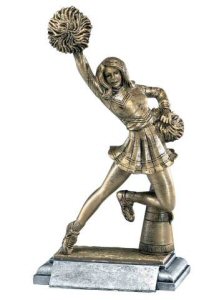 Cheerleader Masterworks Sculpture