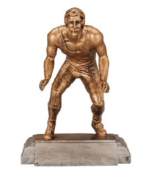 Masterworks Wrestler Sculpture