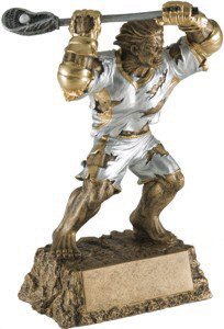 Lacrosse Monster Resin Statue