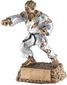 Martial Arts Monster Resin Statue