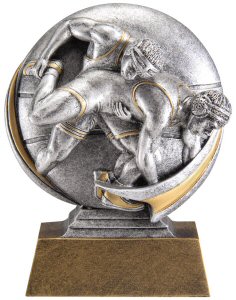 Motion Xtreme Wrestling Resin Trophy