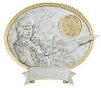 Male Air Force Oval Resin Plate