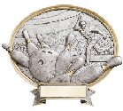 Bowling Oval Resins Plaque Male or Female