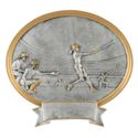 Softball Oval Resin Plate