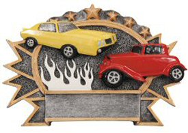 Car Show Three Dimensional Shield Plaque