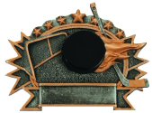 Hockey Three Dimensional Shield Plaque