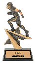 Star Power Football Resin Trophy