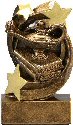 Star Swirl Academics Resin Trophy