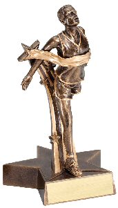 Runner Male Superstar Trophy