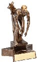 Female Superstar Swimming Trophy