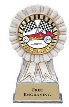White Ribbon Pinewood Derby Award