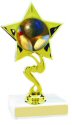 Star Insert Participation Bowling Trophy