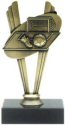 Soccer Theme Metal Trophy