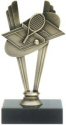 Tennis Theme Metal Trophy