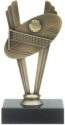 Volleyball Theme Metal Trophy