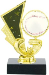 Spinning Baseball Trophy