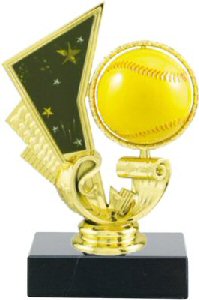 Spinning Softball Trophy