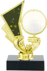 Spinning Volleyball Trophy