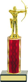 Diamond Hologram Archery Trophy