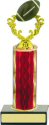 Diamond Hologram Football Trophy