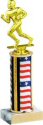 Flag Series Round Column Football Trophy